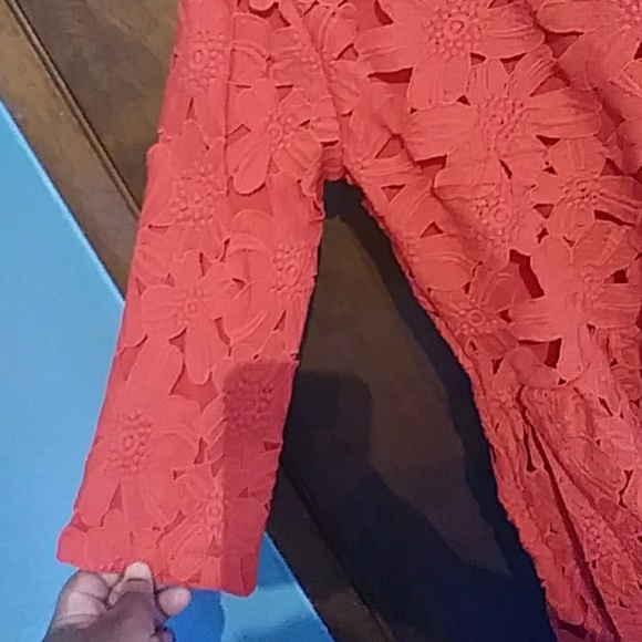 Arrogant Cat Red Dress Size 12/L - Picture 3 of 8